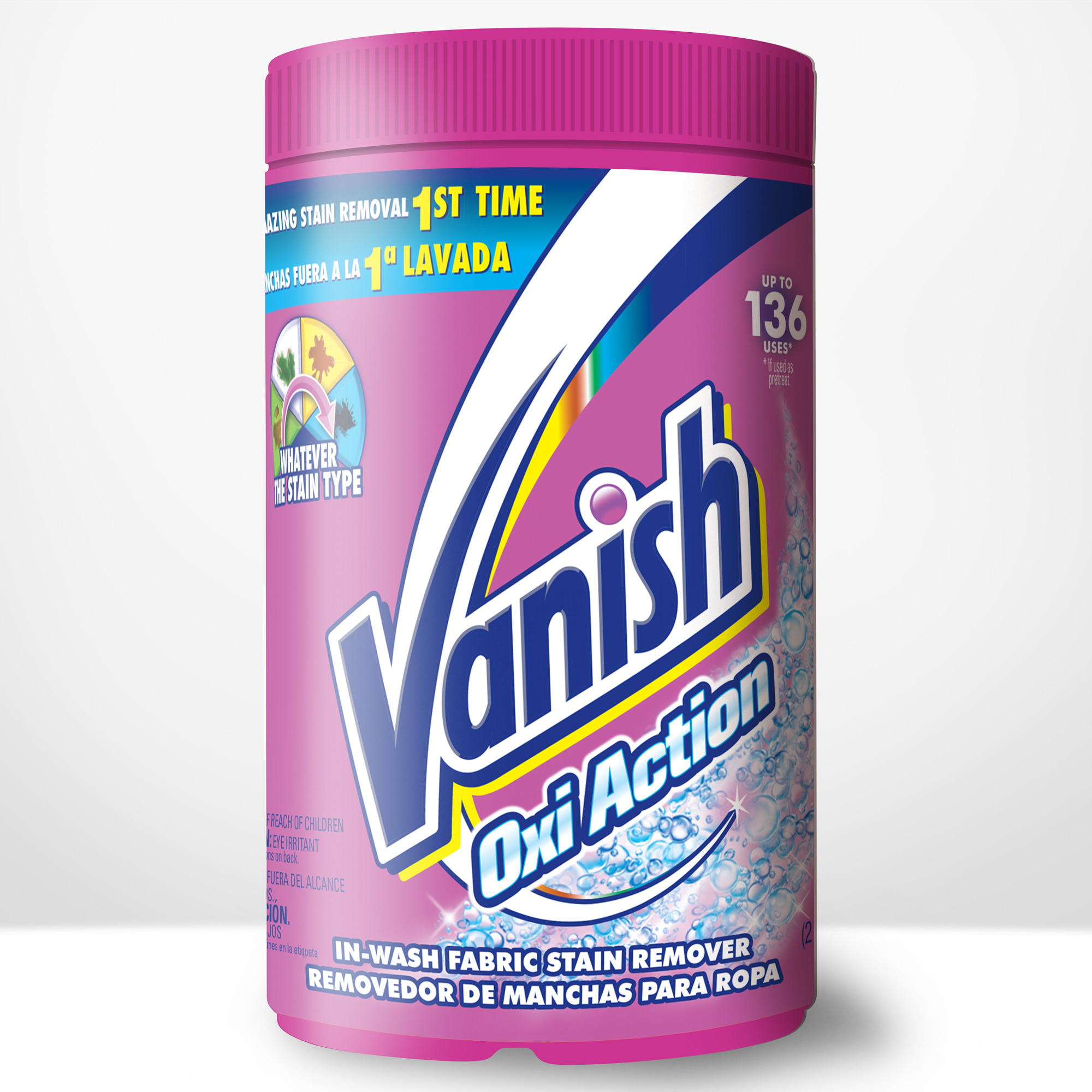 VANISH® Oxi Action In-Wash Fabric Stain Remover